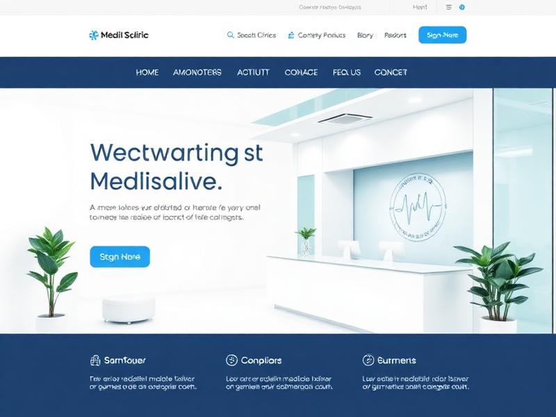 Medical Clinic website preview